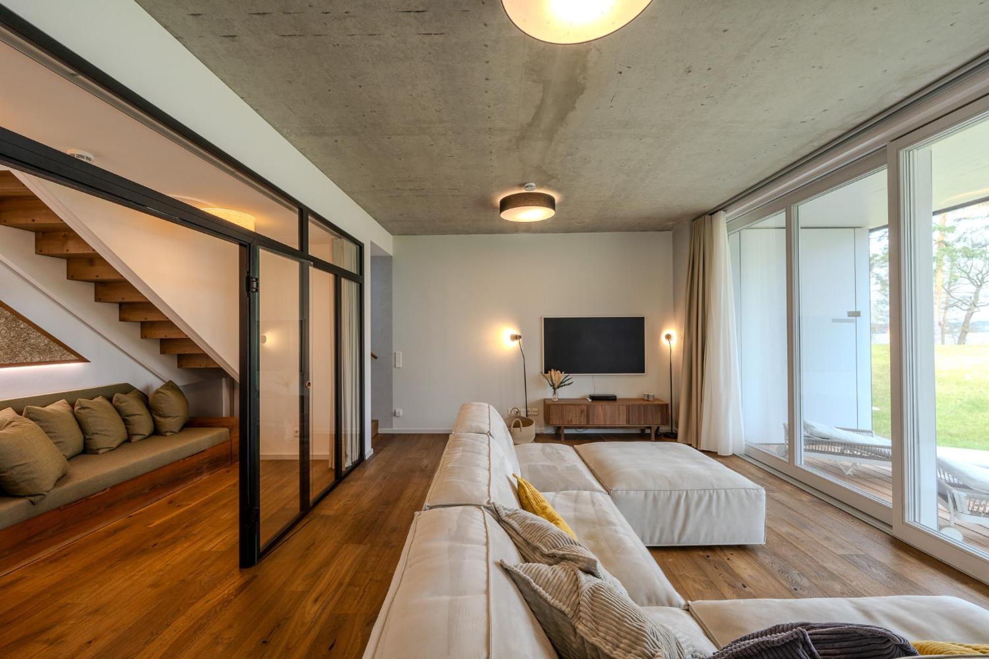 Marina Maisonette Seeblick Mit Pool Und Sauna Bad Saarow Exterior photo