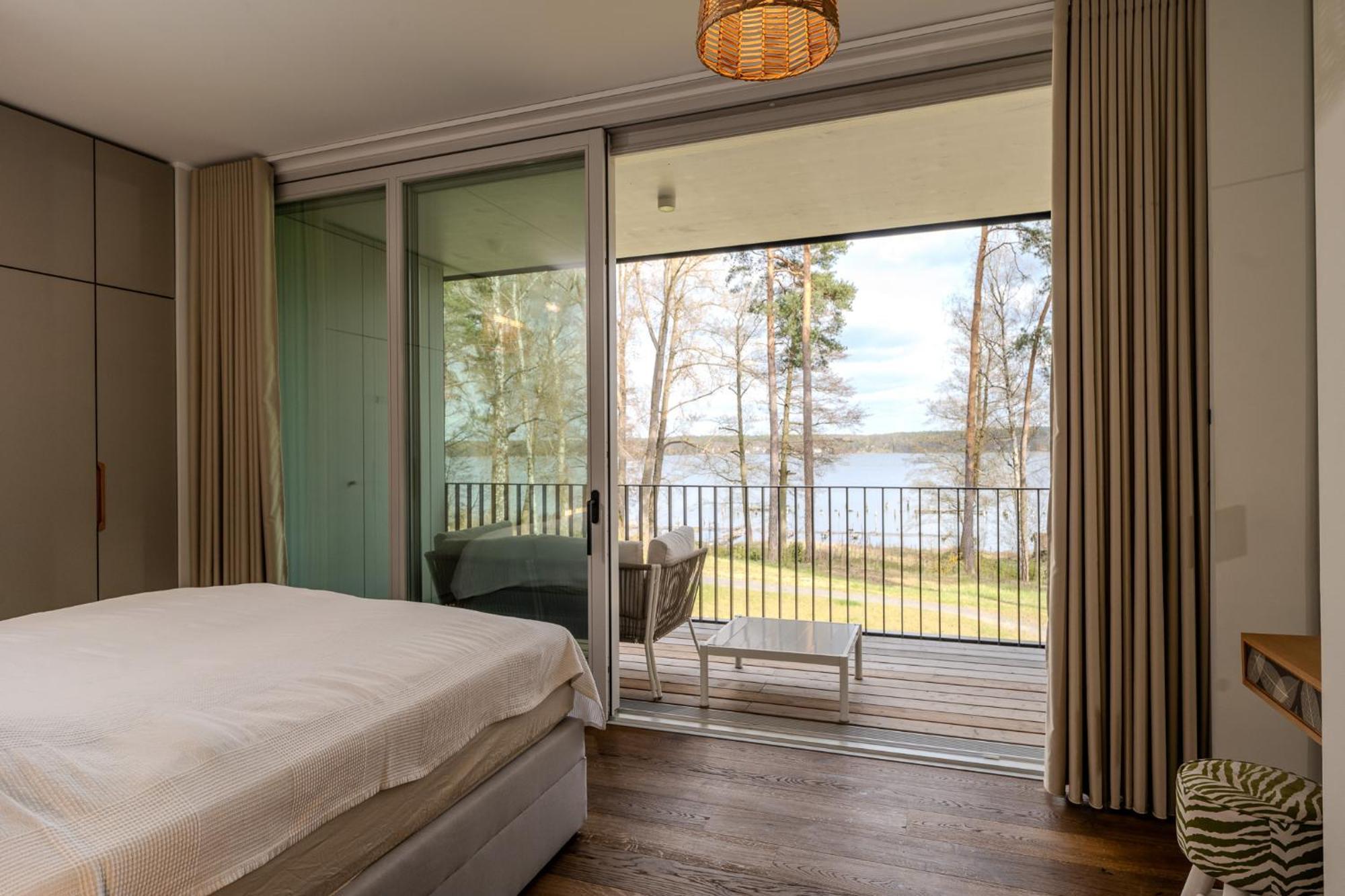 Marina Maisonette Seeblick Mit Pool Und Sauna Bad Saarow Exterior photo