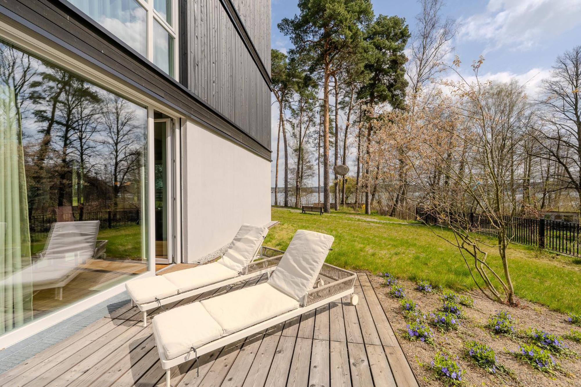 Marina Maisonette Seeblick Mit Pool Und Sauna Bad Saarow Exterior photo