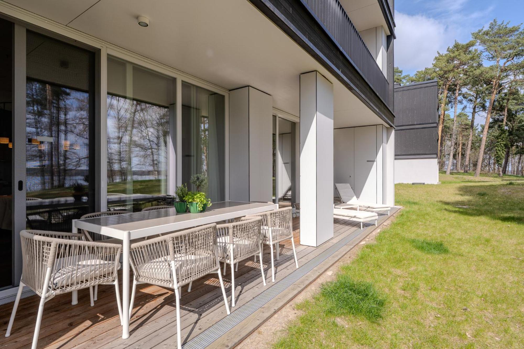 Marina Maisonette Seeblick Mit Pool Und Sauna Bad Saarow Exterior photo